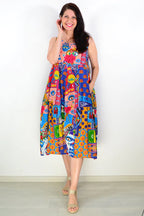 Sandra - Sleeveless Bubble Dress Comfortable Elegant Style