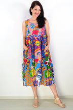 Sandra - Sleeveless Bubble Dress Comfortable Elegant Style