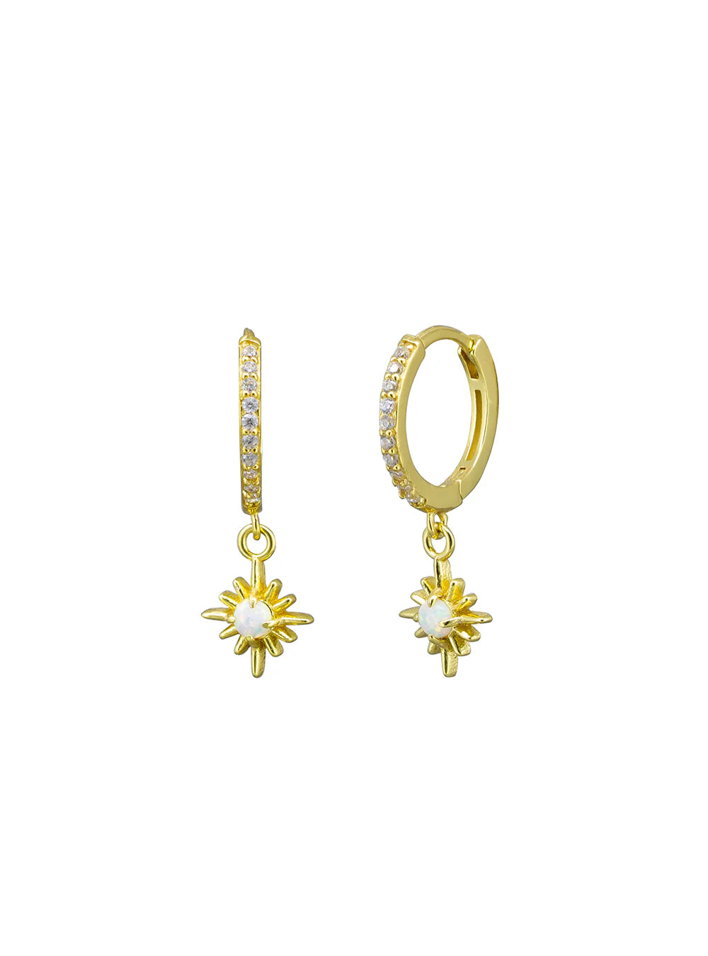 Ana - Sorsha Elegant Sleeper Earrings for Women