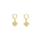 Amber - Jodie Gold Sleeper Earrings for Women