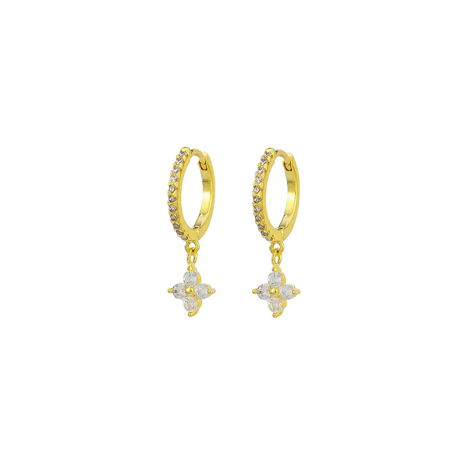 Ariel - Annabelle Sleepers Crystal Elegant Earrings