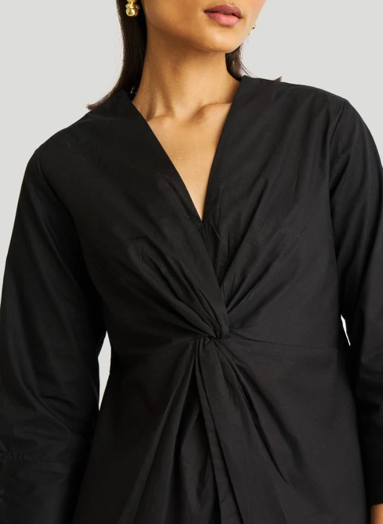 Alba - Elegant Front Twist Top for Women