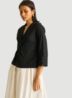 Alba - Elegant Front Twist Top for Women