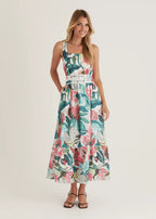 Maya - Donatella Spritz Elegant Maxi Dress