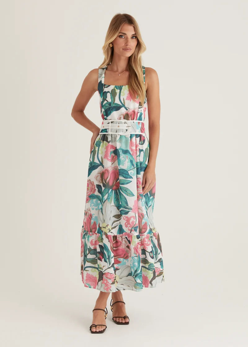 Maya - Donatella Spritz Elegant Maxi Dress
