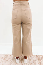 Anna - Natural Tone Elegant Everyday Pants Women
