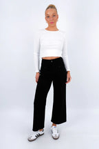 Anna - Natural Tone Elegant Everyday Pants Women