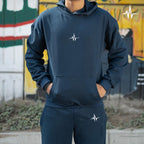 Mubafit - Hoodie Sweat Pant Combo Set Casual