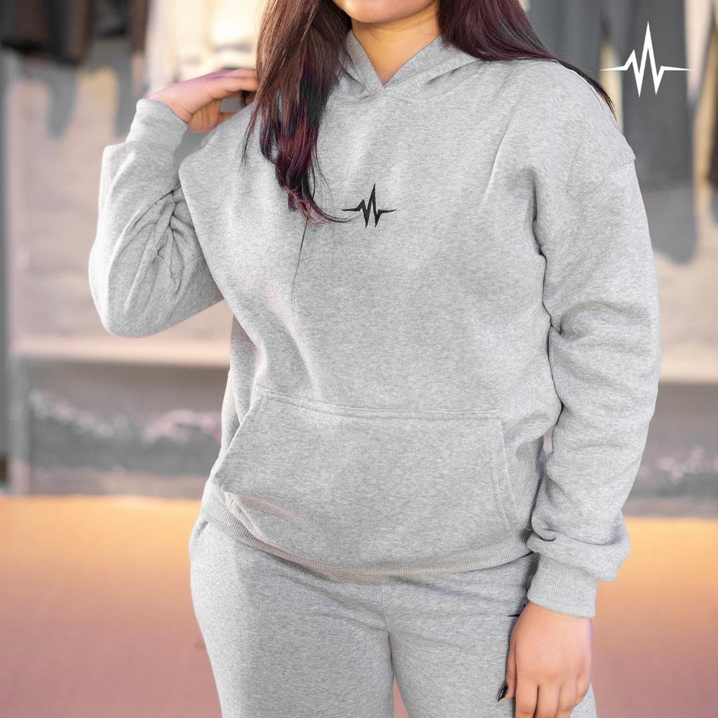 Mubafit - Hoodie Sweat Pant Combo Set Casual