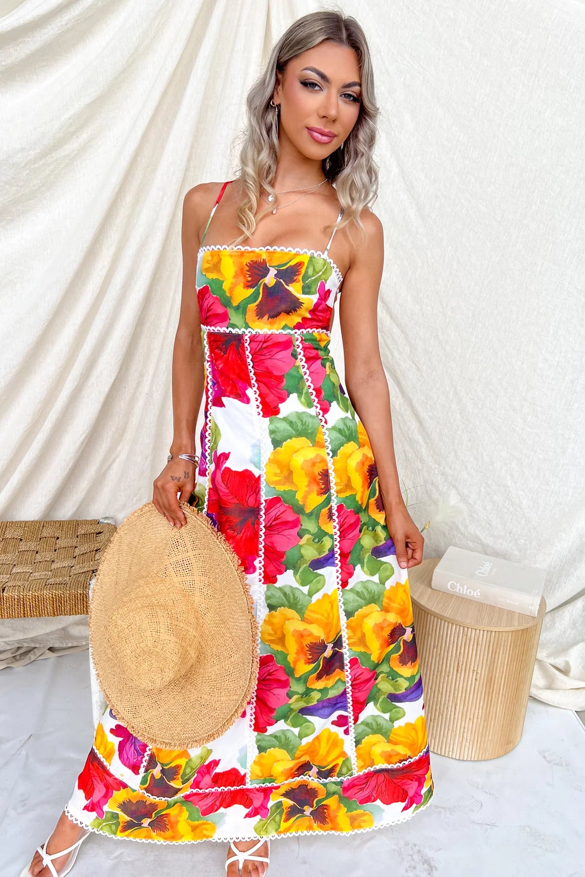Hazel - Elegant Flowing Maxi Dress for Women