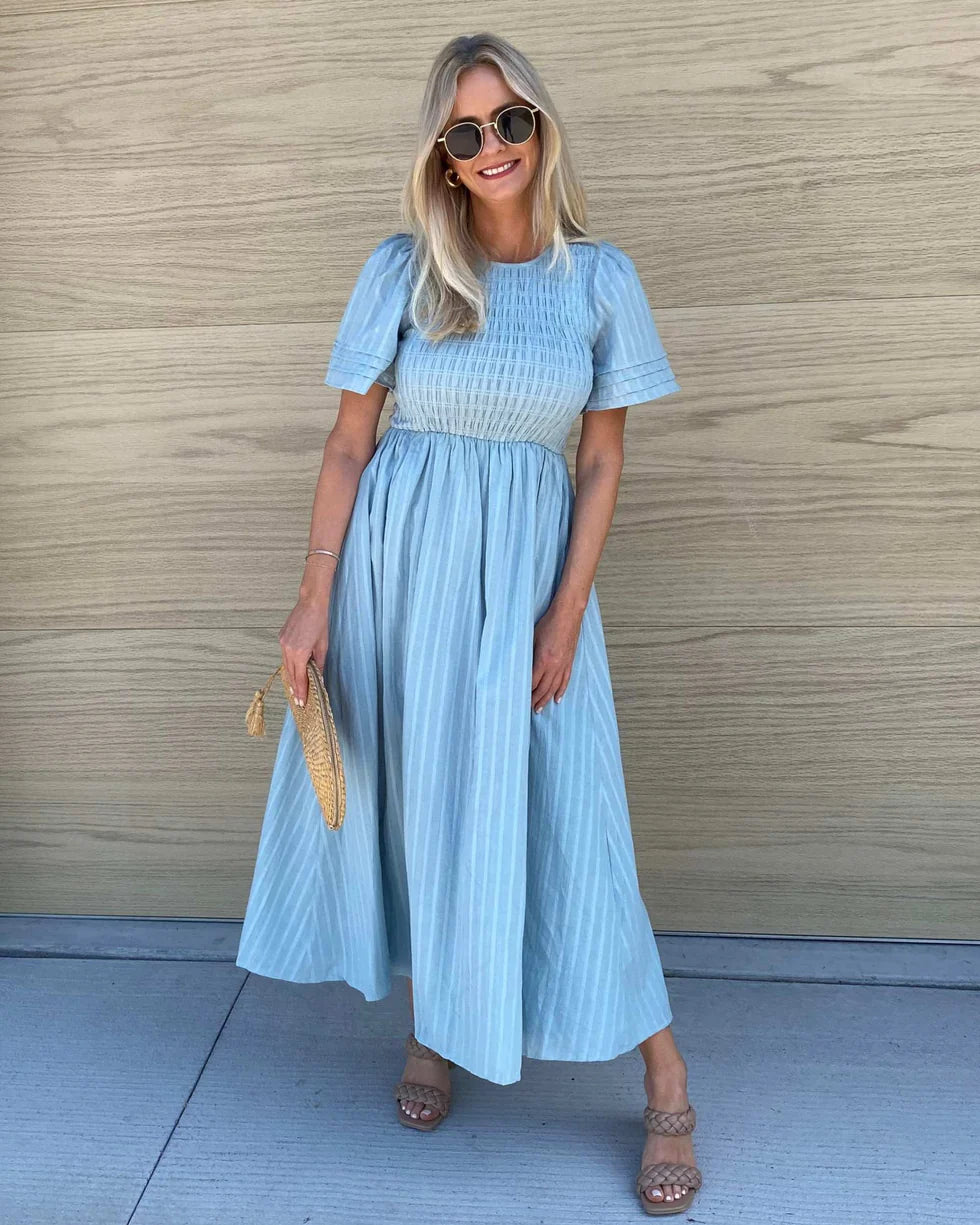 Lily - Sage Elegant Dress for Women