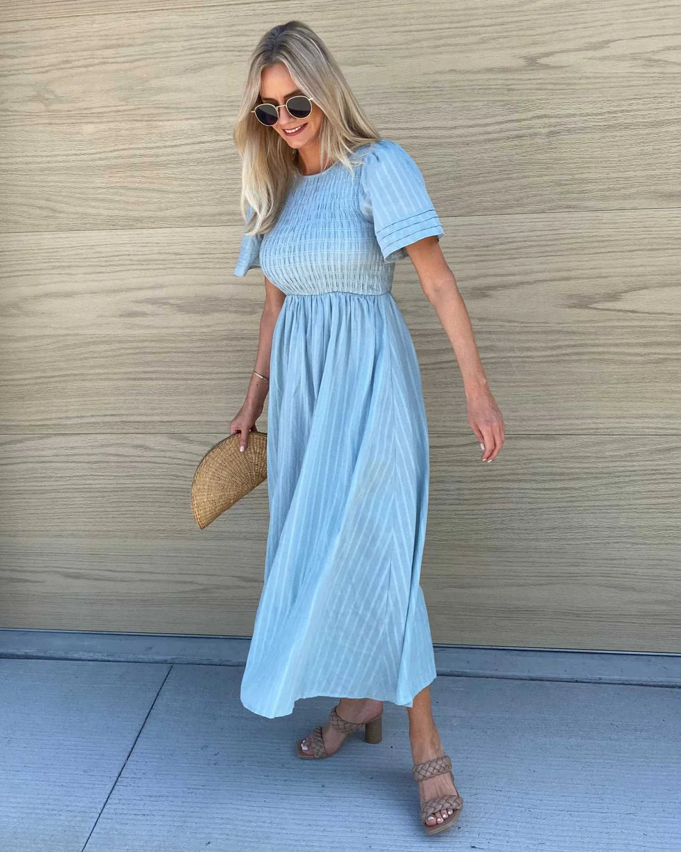 Lily - Sage Elegant Dress for Women