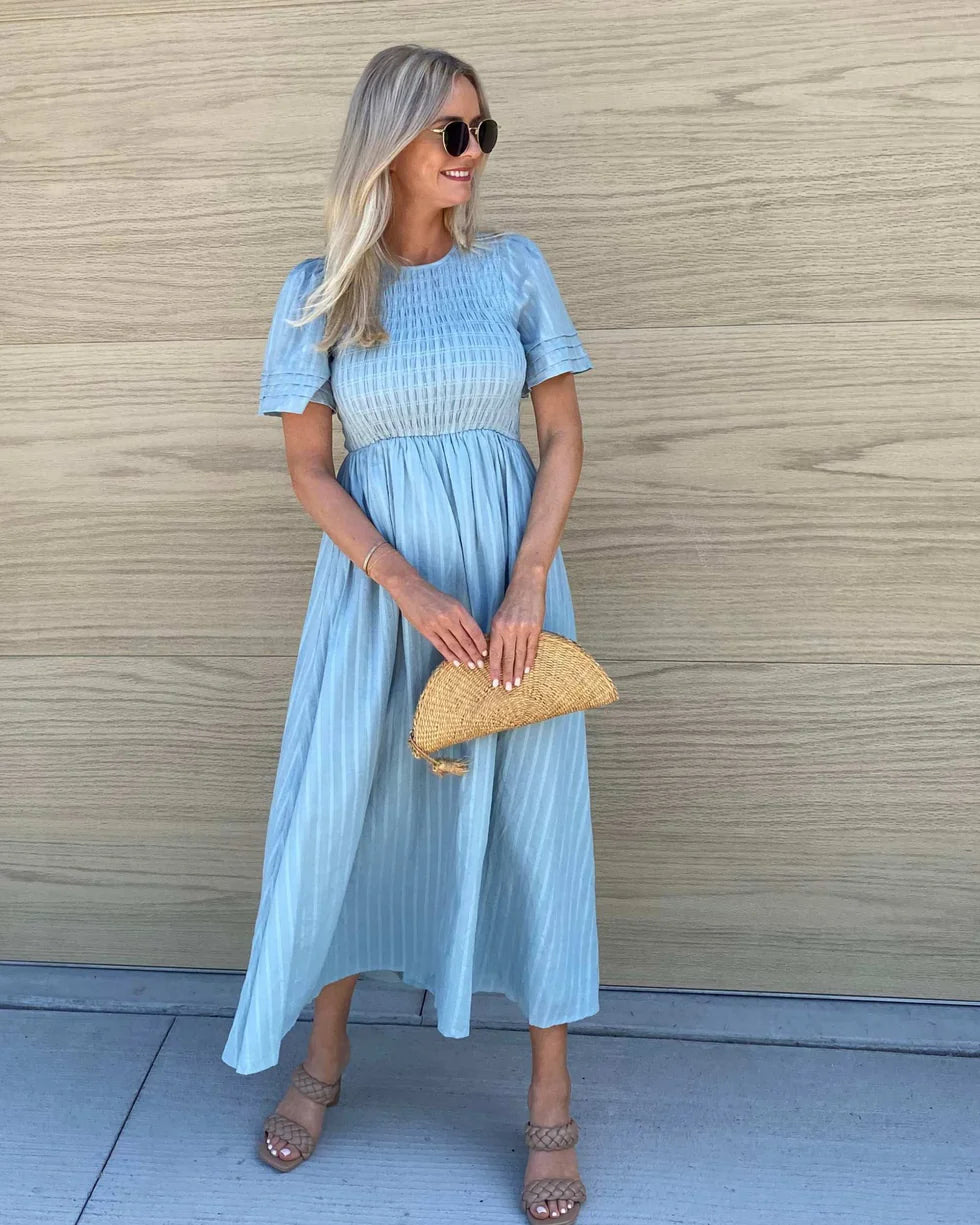 Lily - Sage Elegant Dress for Women