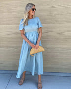 Lily - Sage Elegant Dress for Women