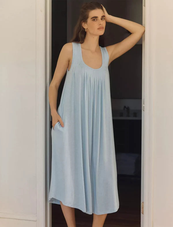 Chloe - Soft Pleated Front Women’s Night Dress