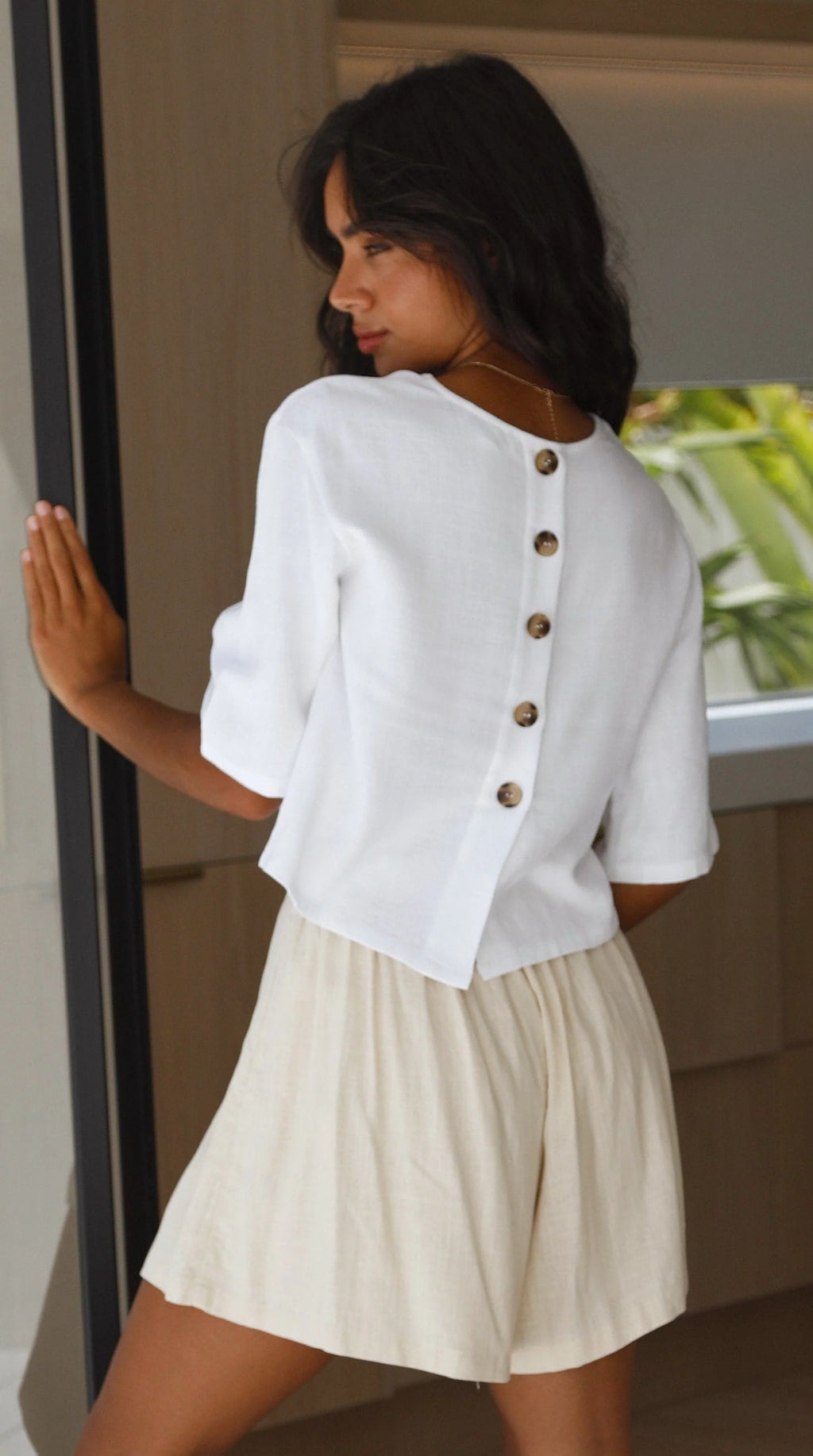 Antonia - Charlotte Natural Everyday Casual Top Women