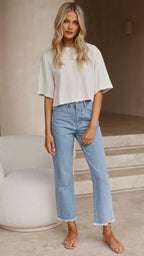 Antonia - Charlotte Natural Everyday Casual Top Women