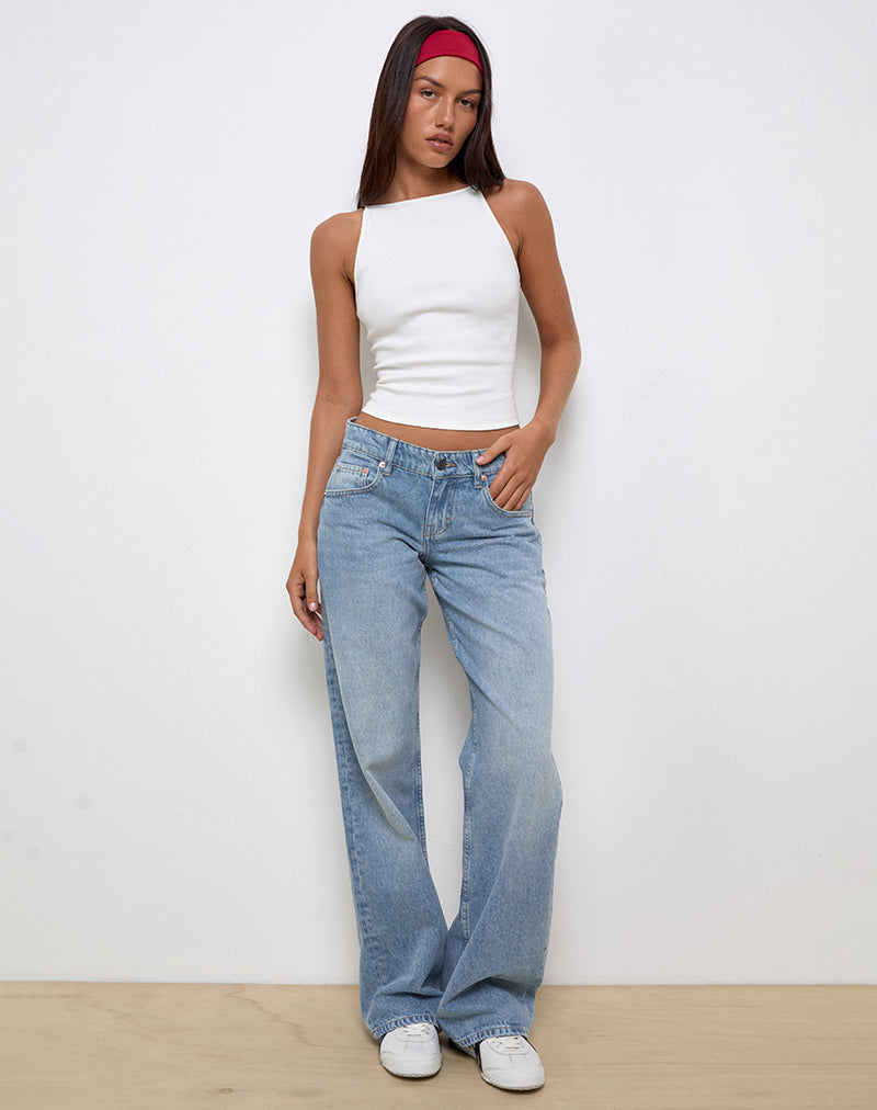 April - Low Rise Parallel Fit Classic Jeans