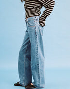 Alexandra - Low Rise Parallel Light Wash Jeans
