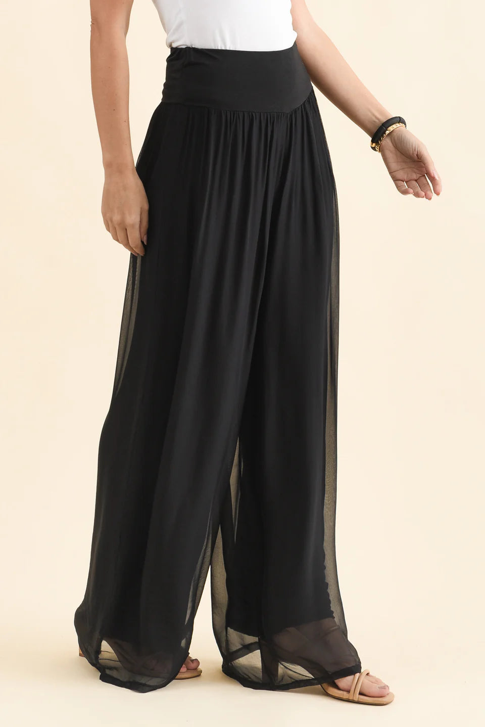 Amelia - Wide Leg Womens Elegant Casual Pants