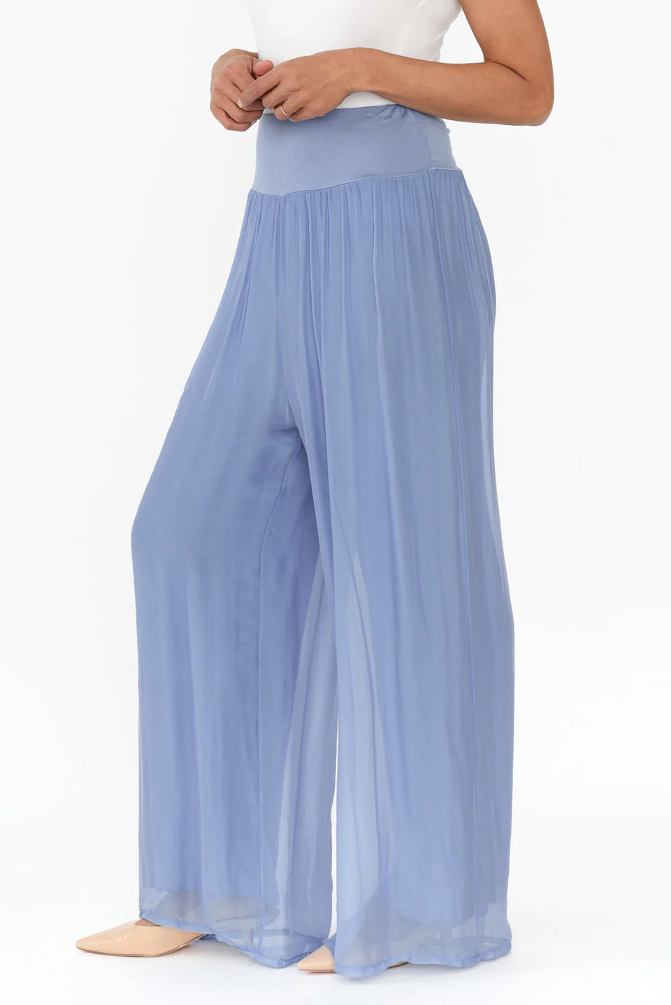 Amelia - Wide Leg Womens Elegant Casual Pants