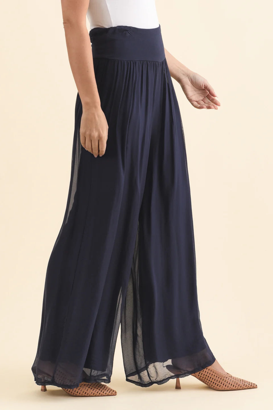 Amelia - Wide Leg Womens Elegant Casual Pants