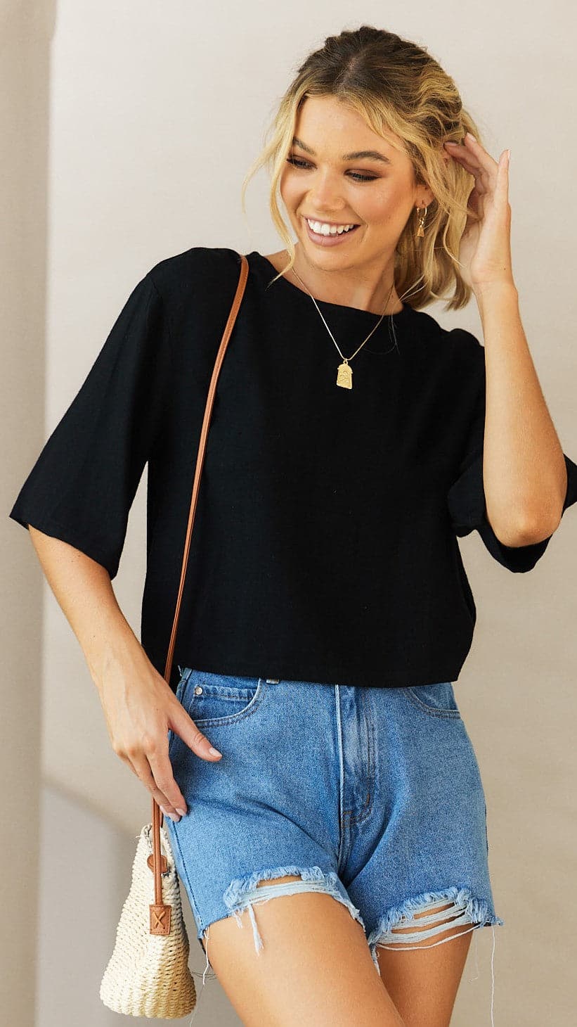 Antonia - Charlotte Natural Everyday Casual Top Women