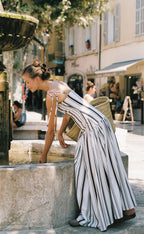 Julia - Seadrift Elegant Flowing Maxi Dress for Women
