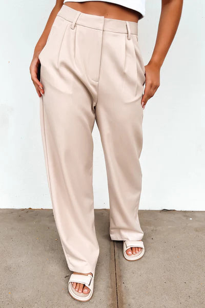 Anjali - Elegant Stripe Wide Leg Pants for Women