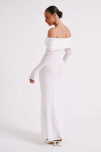 Caitlin - Off Shoulder Elegant Maxi Dress