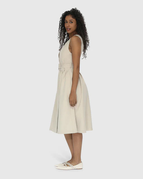 Olivia - Independence Midi Dress Elegant Womens Style