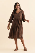 Olivia - Independence Midi Dress Elegant Womens Style