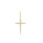 Maya - Cross Charm Necklace Elegant Faith Jewelry