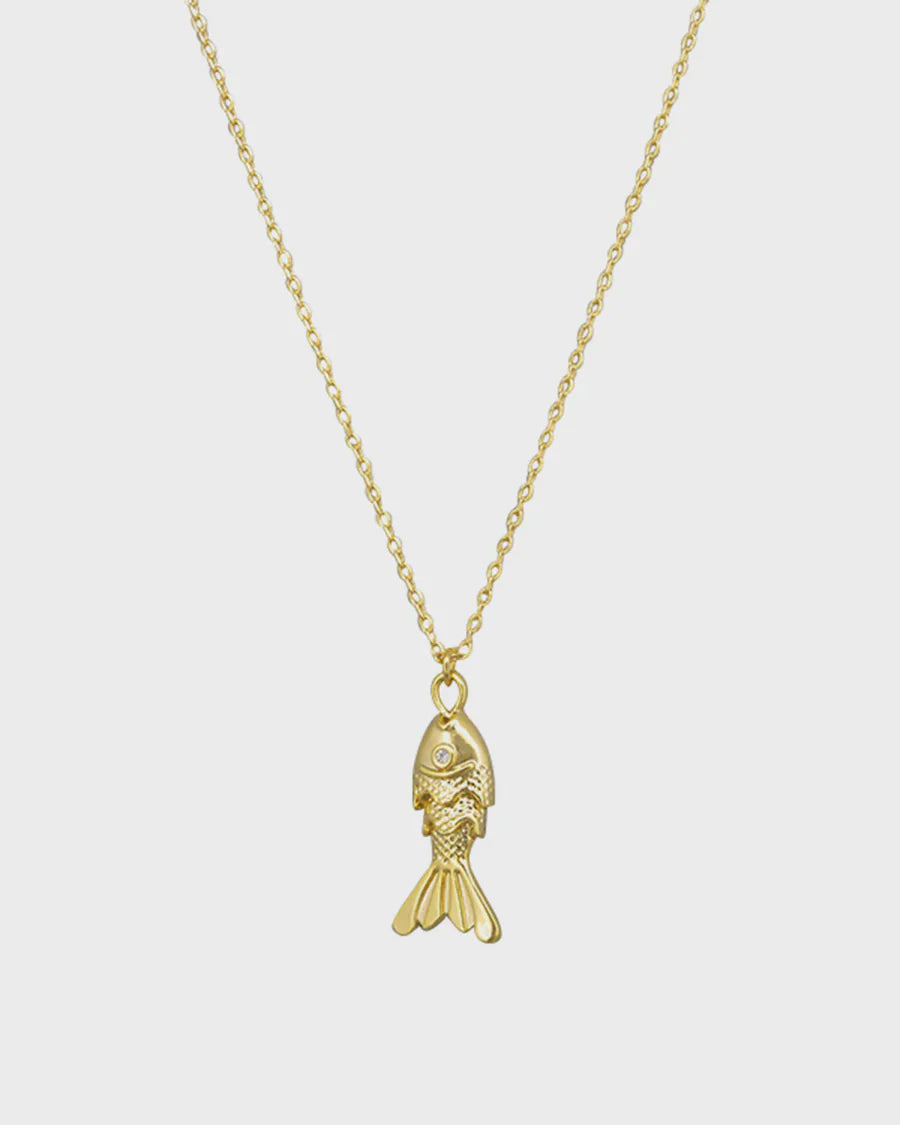 April - Inessa Gold Elegant Necklace for Women