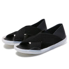 Emily - Womens Lightweight Cross Soft Sole Comfort Sandals