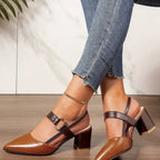 Matilda - Womens Block Heels Comfortable Stylish Support