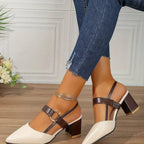 Matilda - Womens Block Heels Comfortable Stylish Support