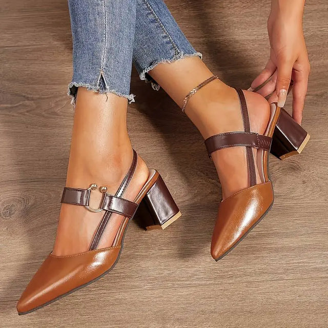 Matilda - Womens Block Heels Comfortable Stylish Support