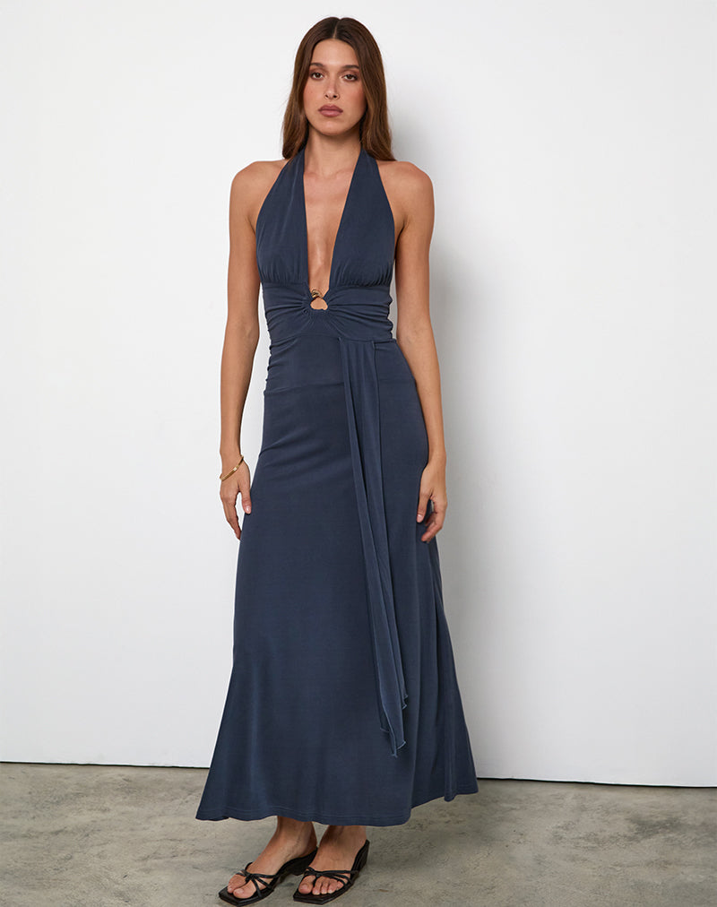Brooke - Cream Floral Elegant Maxi Dress