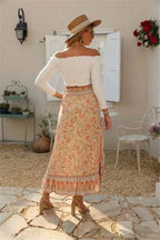 Sophie - Midi Skirt Wild Rose Pink Style