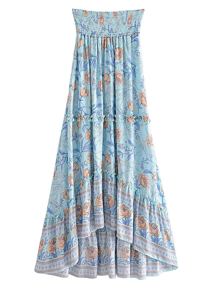 Sophie - Midi Skirt Wild Rose Pink Style