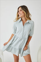 Ruby - Light Blue Elegant Dress for Women