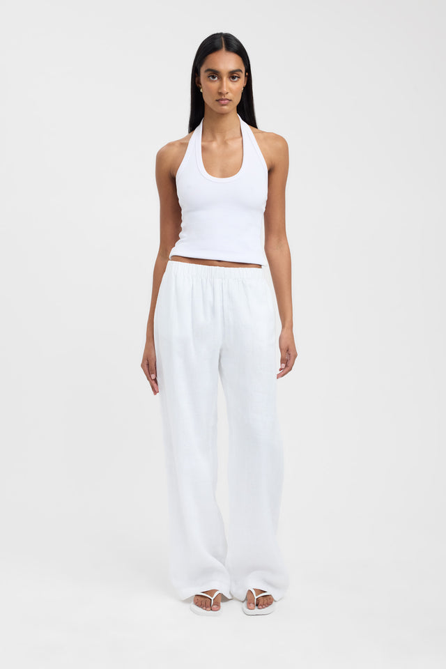 Addison - High Waist Elastic Comfort Pants Women