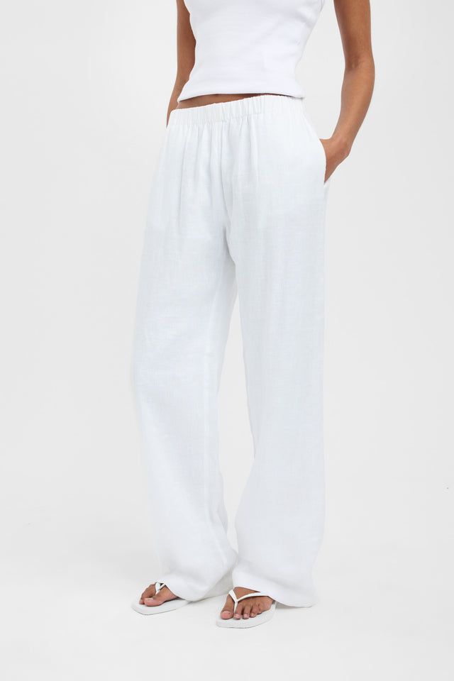 Addison - High Waist Elastic Comfort Pants Women