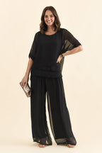 Amelia - Wide Leg Womens Elegant Casual Pants