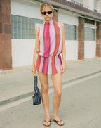 Ashleigh - Halterneck Stylish Mini Dress for Women