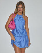 Ashleigh - Halterneck Stylish Mini Dress for Women