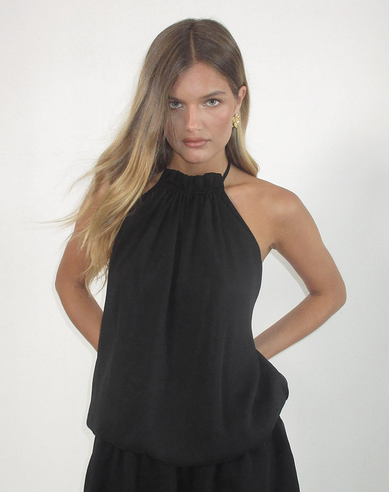 Ashleigh - Halterneck Stylish Mini Dress for Women