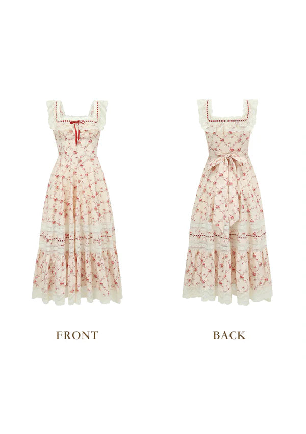 Nikita - Red Garnet Corset Dress Elegant Style