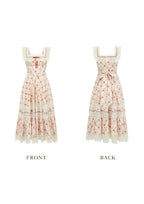 Nikita - Red Garnet Corset Dress Elegant Style